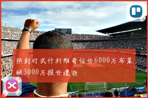 热刺对武什科维奇估价6000万布莱顿3000万报价遭拒